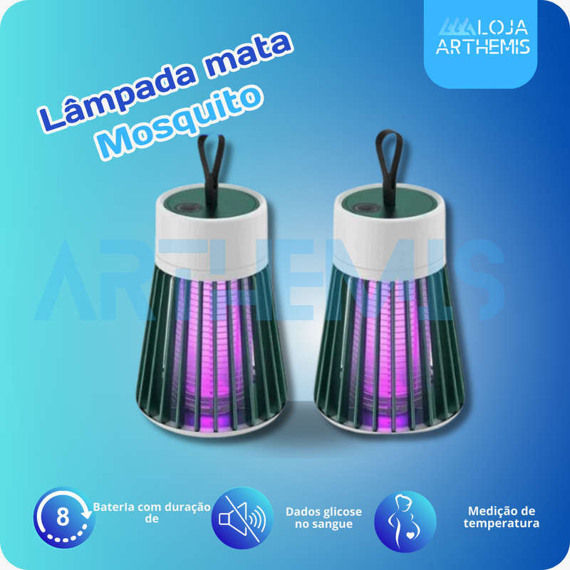 Lâmpada  Mata Mosquitos Ultravioleta - COMPRE 1 E LEVE 2 DE BRINDE!